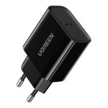 Ugreen USB sieninis įkroviklis Type C 20W Power Delivery Black