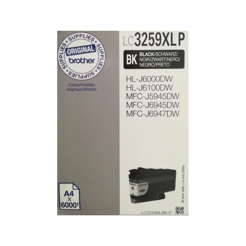 OEM cartridge Brother LC 3259XL Black (LC3259XL) Contract
