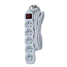 Esperanza ELK215W Power strip 5GN / 3M White