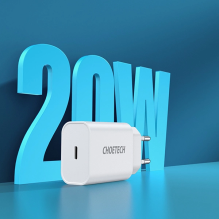 Choetech USB Type C PD 20W Wall Charger White (Q5004 V4)