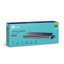 Jungiklis, TP-LINK, darbalaukis / stovas, 16x10Base-T / 100Base-TX / 1000Base-T, TL-SG116