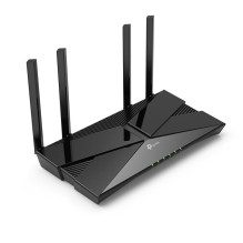 Wireless Router, TP-LINK, Wireless Router, 1800 Mbps, Mesh, Wi-Fi 6, 4x10 / 100 / 1000M, LAN \ WAN ports 1, DHCP, Number