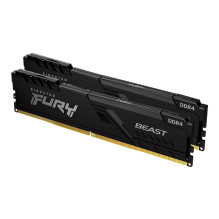 Kingston Technology FURY 16GB 3200MT / s DDR4 CL16 DIMM (2 rinkinys) Beast Black