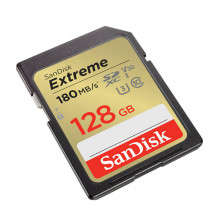 Atminties kortelė SANDISK EXTREME SDXC 128 GB 180/ 90 MB/ s UHS-I U3 (SDSDXVA-128G-GNCIN)