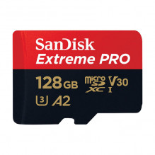 Memory card SANDISK EXTREME PRO microSDXC 128GB 200/ 90 MB/ s UHS-I U3 (SDSQXCD-128G-GN6MA)