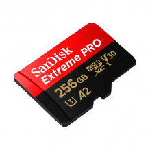 Memory card SANDISK EXTREME PRO microSDXC 256GB 200/ 140 MB/ s UHS-I U3 (SDSQXCD-256G-GN6MA)