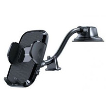 Joyroom Car Phone Holder with Flexible Arm for Dashboard Window Black