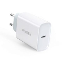 Ugreen PD 30W USB-C sieninis įkroviklis EU White