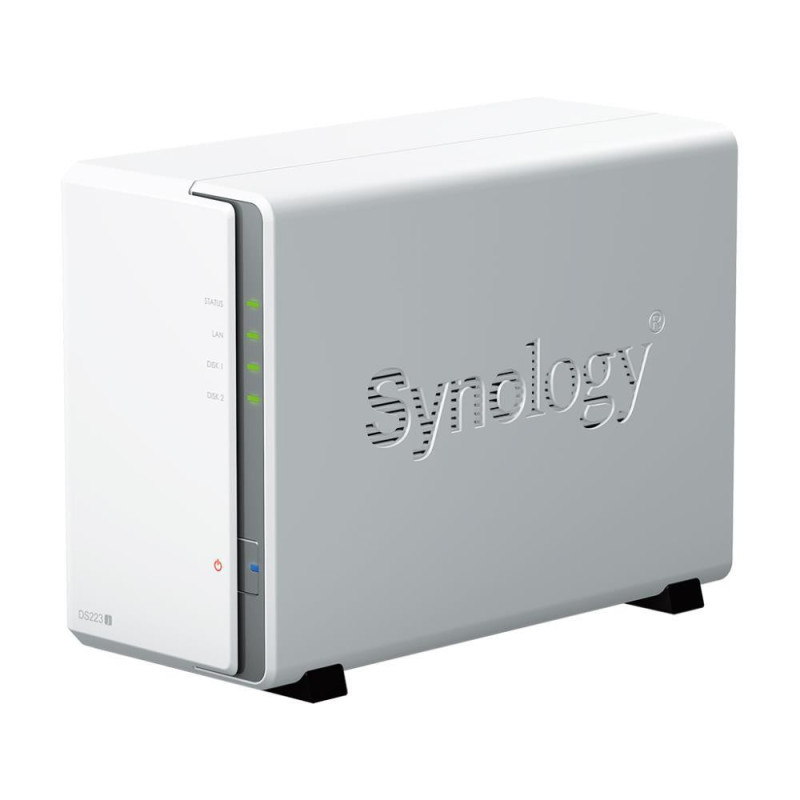 NAS SAUGOJIMO BOKŠTAS 2 BAY / BE HDD USB3 DS223J SYNOLOGY