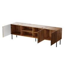 RTV JUNGLE cabinet 190x40.5x59.5 oak wotan + black legs