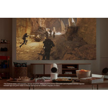 Samsung SP-LFF3CLAXXXH data projector Ultra short throw projector DLP 1080p (1920x1080) Black, White