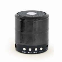 Portable Speaker, GEMBIRD, Black, Portable / Wireless, 1xMicro-USB, 1xStereo jack 3.5mm, 1xMicroSD Card Slot, Bluetooth,