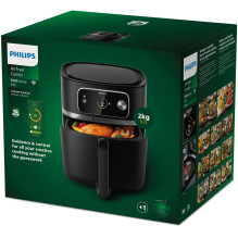 Philips 7000 series HD9880 / 90 fryer Single 8.3 L 2200 W Hot air fryer Black, Stainless steel