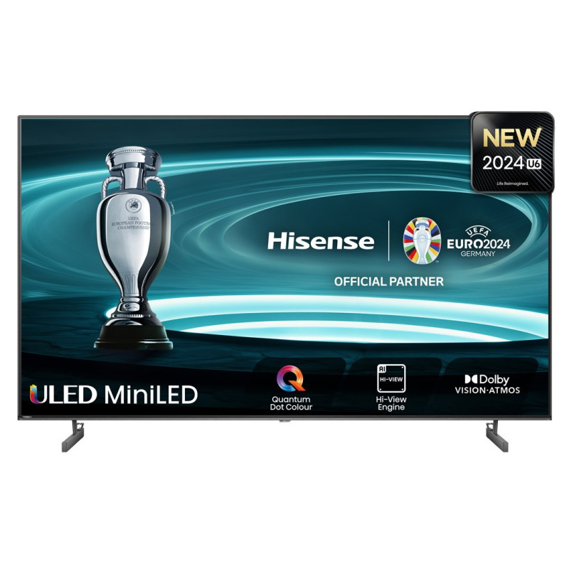 Hisense 50U6NQ TV 127 cm (50&quot;) 4K Ultra HD Smart TV Wi-Fi Grey 600 cd / m²