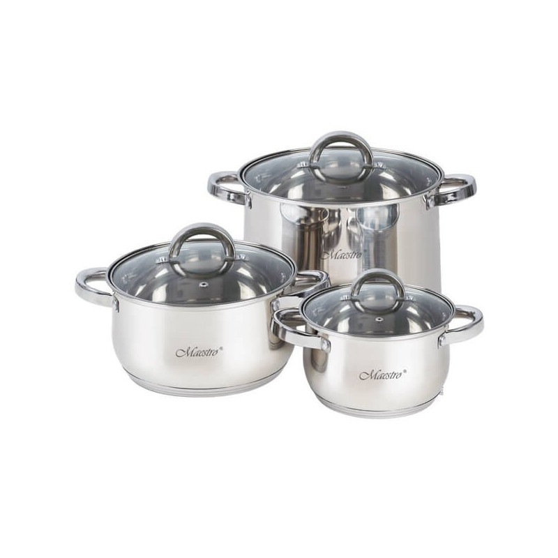 Maestro MR-2120-6L A set of pots of 6 elements