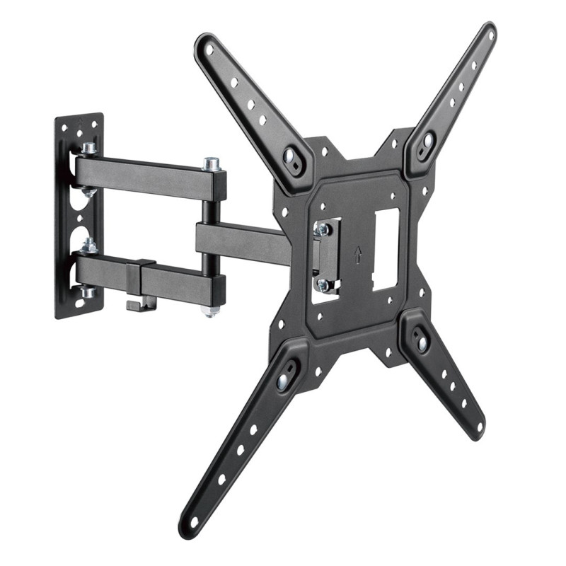 Maclean TV or monitor mount, universal, max VESA 400x400, 23-55&quot;, 30kg, black, MC-701N