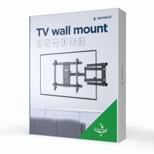 Gembird WM-80ST-05 TV wall mount (full-motion), 37&quot;-80&quot;, up to 50kg