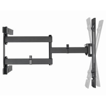 Gembird WM-80ST-05 TV wall mount (full-motion), 37&quot;-80&quot;, up to 50kg