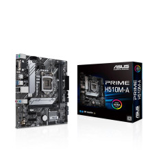 Mainboard, ASUS, Intel H510, LGA1200, MicroATX, 2xPCI-Express 3.0 1x, 1xPCI-Express 4.0 16x, 1xM.2, Memory DDR4, Memory 