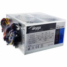 Akyga AK-B1-420 maitinimo blokas 420 W 20+4 kontaktų ATX ATX pilka