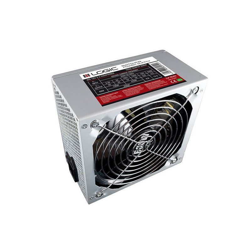 Logic 600 power supply unit 600 W 20+4 pin ATX ATX Stainless steel