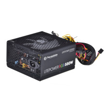 Kompiuterio maitinimo šaltinis THERMALTAKE LITEPOWER RGB 550W, 24 kontaktų