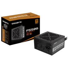 Gigabyte P550B maitinimo blokas 550 W 20+4 kontaktų ATX ATX Black