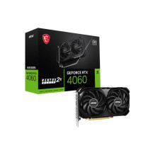 Vaizdo plokštė, MSI, NVIDIA GeForce RTX 4060, 8 GB, GDDR6, 128 bitų, PCIE 4.0 8x, dviejų lizdų ventiliatorius, 1xHDMI, 3