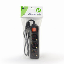 UPS ACC CABLE POWER EXT. 0,6 mln. / 3 OUTL. EG-PSU3-01 GEMBIRD