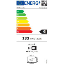 DISPLAY LCD 75&quot; / 75UN640S0LD LG