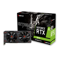 Graphics Card, BIOSTAR, NVIDIA GeForce RTX 3070, 8 GB, GDDR6, 256 bit, PCIE 4.0 16x, GPU 1500 MHz, Dual Slot Fansink, 1x