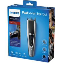 Philips 5000 series HC5630 / 15 hair trimmers / clipper Black, Silver