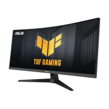 LCD monitorius, ASUS, TUF Gaming VG34VQ3B, 34&quot;, žaidimų / išlenktas, VA skydelis, 3440x1440, 16:9, 180Hz, 1 ms, gar