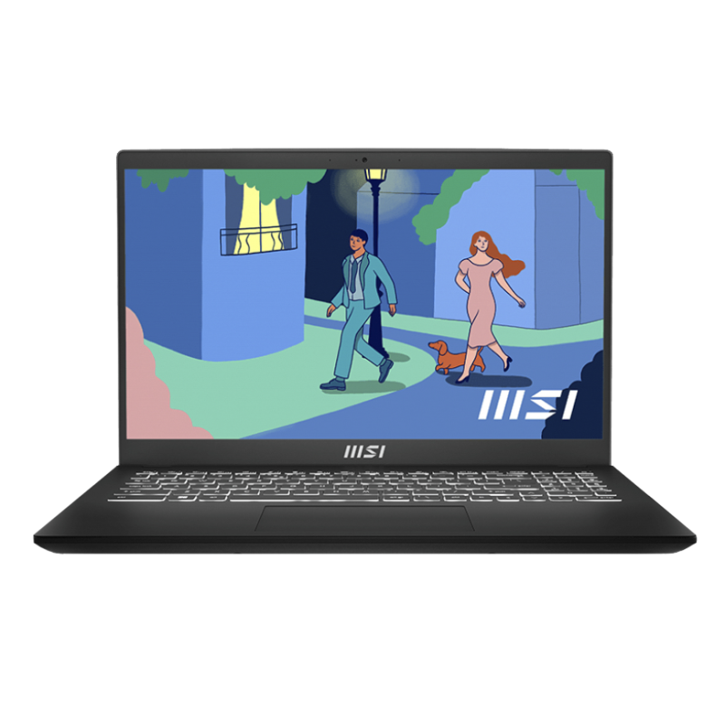 MSI Modern 15 B12MO-686PL nešiojamas kompiuteris 39,6 cm (15,6 colio) Full HD Intel® Core™ i7 i7-1255U 16 GB DDR4-SDRAM 