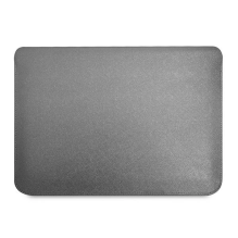 Guess Saffiano Triangle Logo case for a 14&quot; laptop - silver