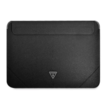 Guess Saffiano Triangle Logo case for a 14&quot; laptop - black