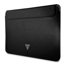 Guess Saffiano Triangle Logo case for a 14&quot; laptop - black