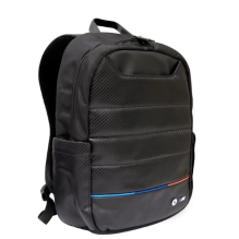 BMW Carbon&amp;Nylon Tricolor 16&quot; backpack - black