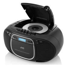 JVC RC-E561B-DAB CD grotuvas Nešiojamas CD grotuvas Juodas