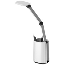 Activejet AJE-TECHNIC LED desk lamp with display white