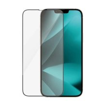 PanzerGlass Ultra-Wide Fit Antibacterial Tempered Glass with Glare Filter and Positioner for iPhone 14 Plus / 13 Pro Max