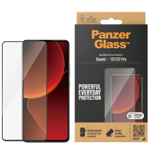 PanzerGlass Ultra-Wide Fit Antibacterial Tempered Glass for Xiaomi 13T / 13T Pro - With Black Frame