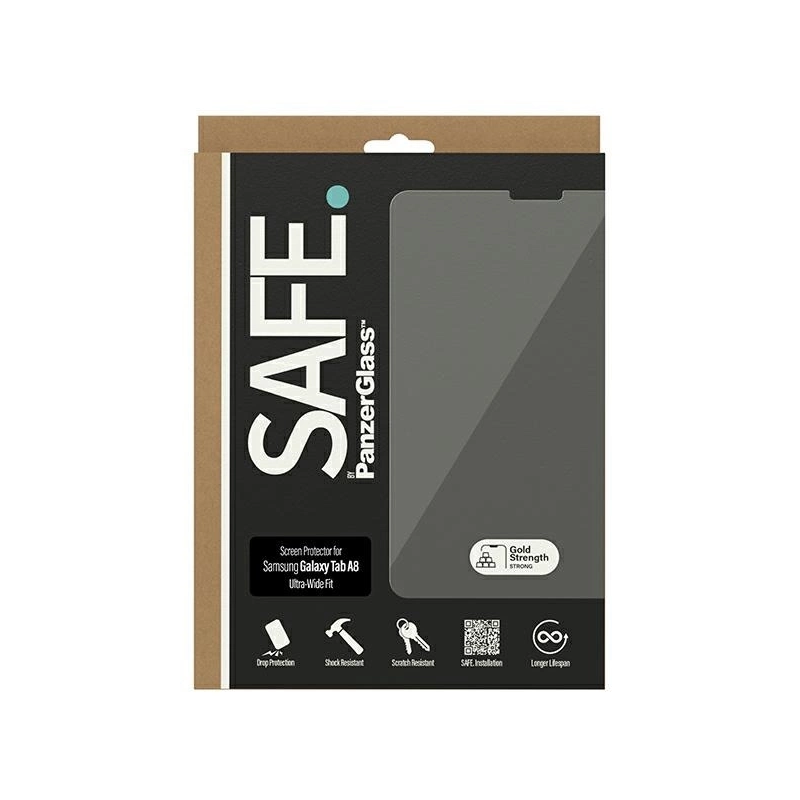 SAFE by PanzerGlass Ultra-Wide Fit grūdintas stiklas, skirtas Samsung Galaxy Tab A8