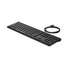 HP HP 320K USB Wired Keyboard - Black - US ENG