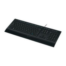 Logilink LOGITECH K280e corded Keyboard USB black for Business - INTNL (US)