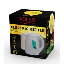 Adler AD 08 w electric kettle 1 L 850 W White