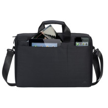 Rivacase Biscayne 39.6 cm (15.6&quot;) Messenger case Black