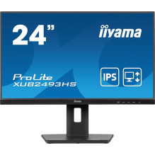 iiyama ProLite XUB2493HS-B6 kompiuterio monitorius 60,5 cm (23,8&quot;) 1920 x 1080 pikselių Full HD LED juodas