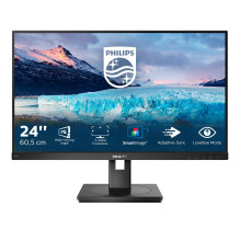 Philips S Line 242S1AE / 00 LED ekranas 60,5 cm (23,8 colio) 1920 x 1080 pikselių Full HD juodas