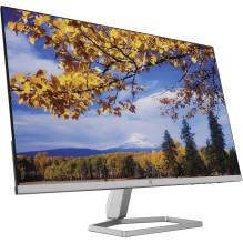 HP M27f 68,6 cm (27 colių) 1920 x 1080 pikselių Full HD LCD juodas, sidabrinis